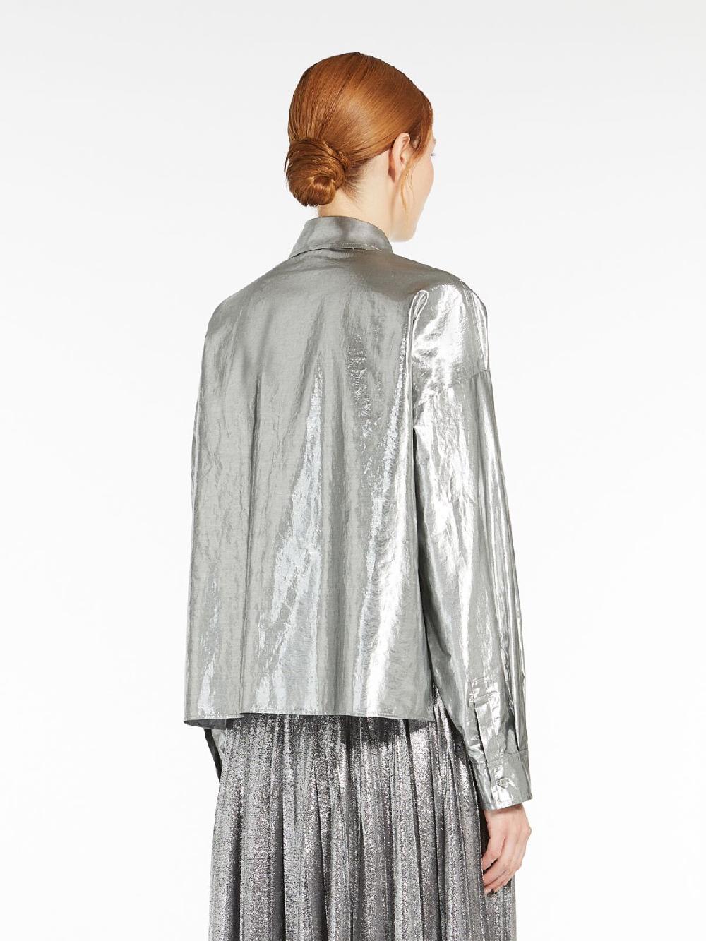 Weekend Camicia in cotone lamé Hotsell