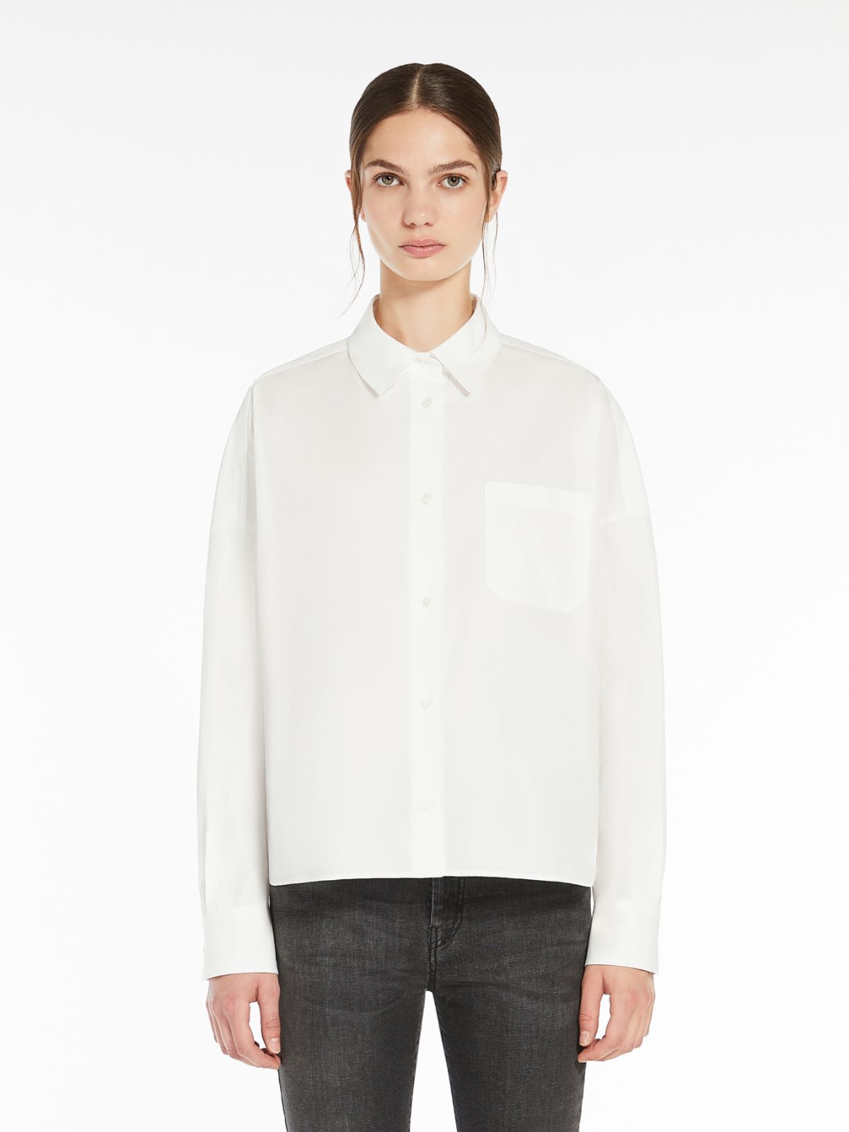 Weekend Camicia in popeline di cotone Vendita Economica