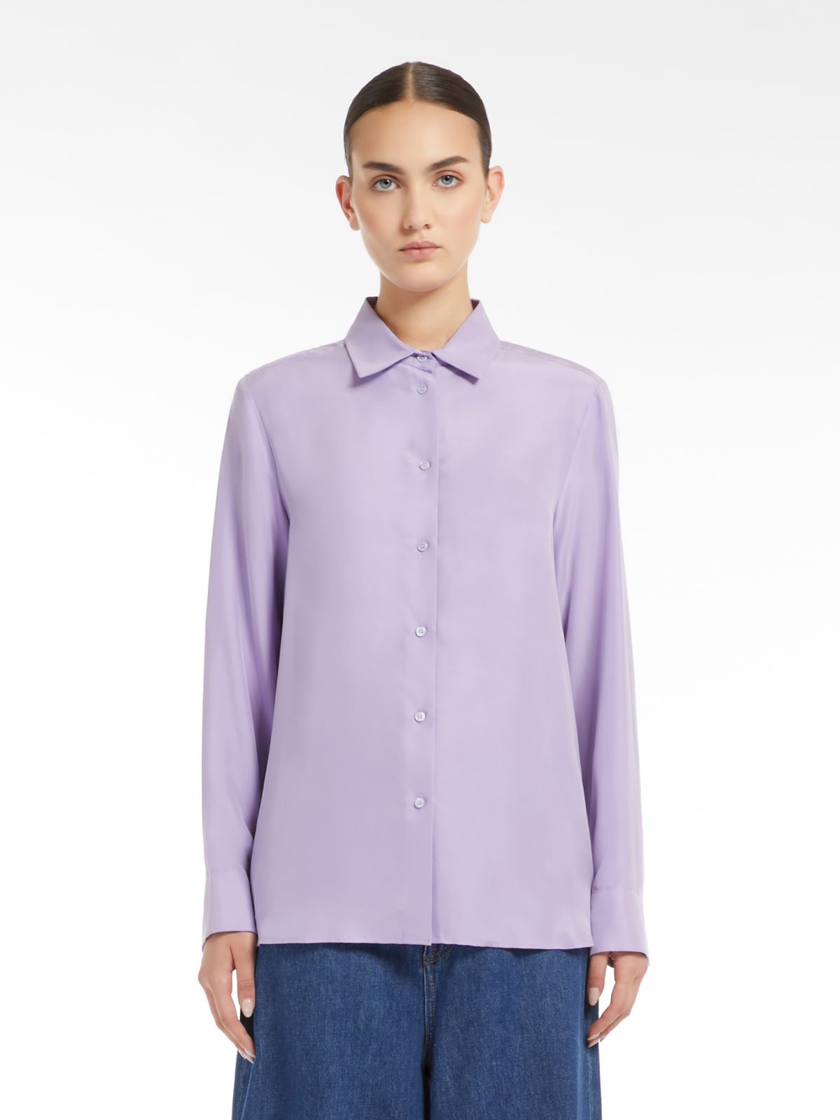 Weekend Camicia in seta lavata Negozio