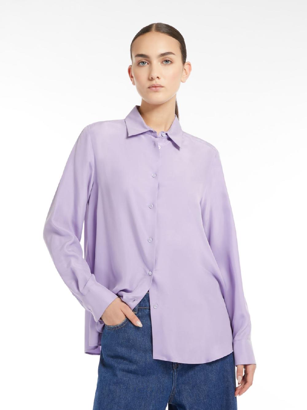 Weekend Camicia in seta lavata Negozio