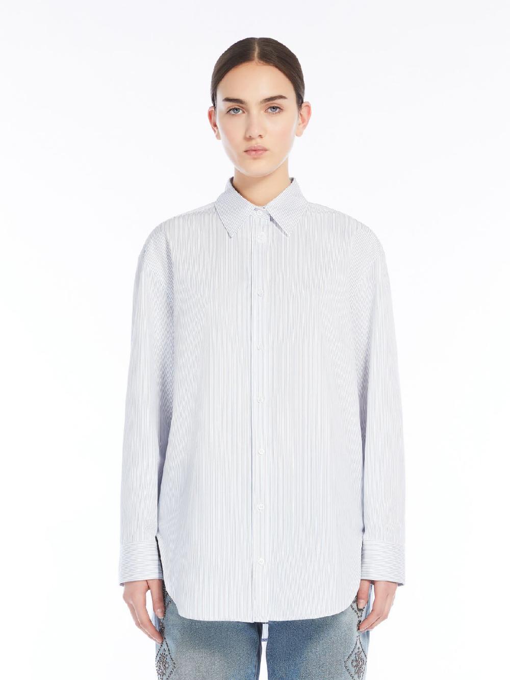 Weekend Camicia over in twill di cotone Nuova