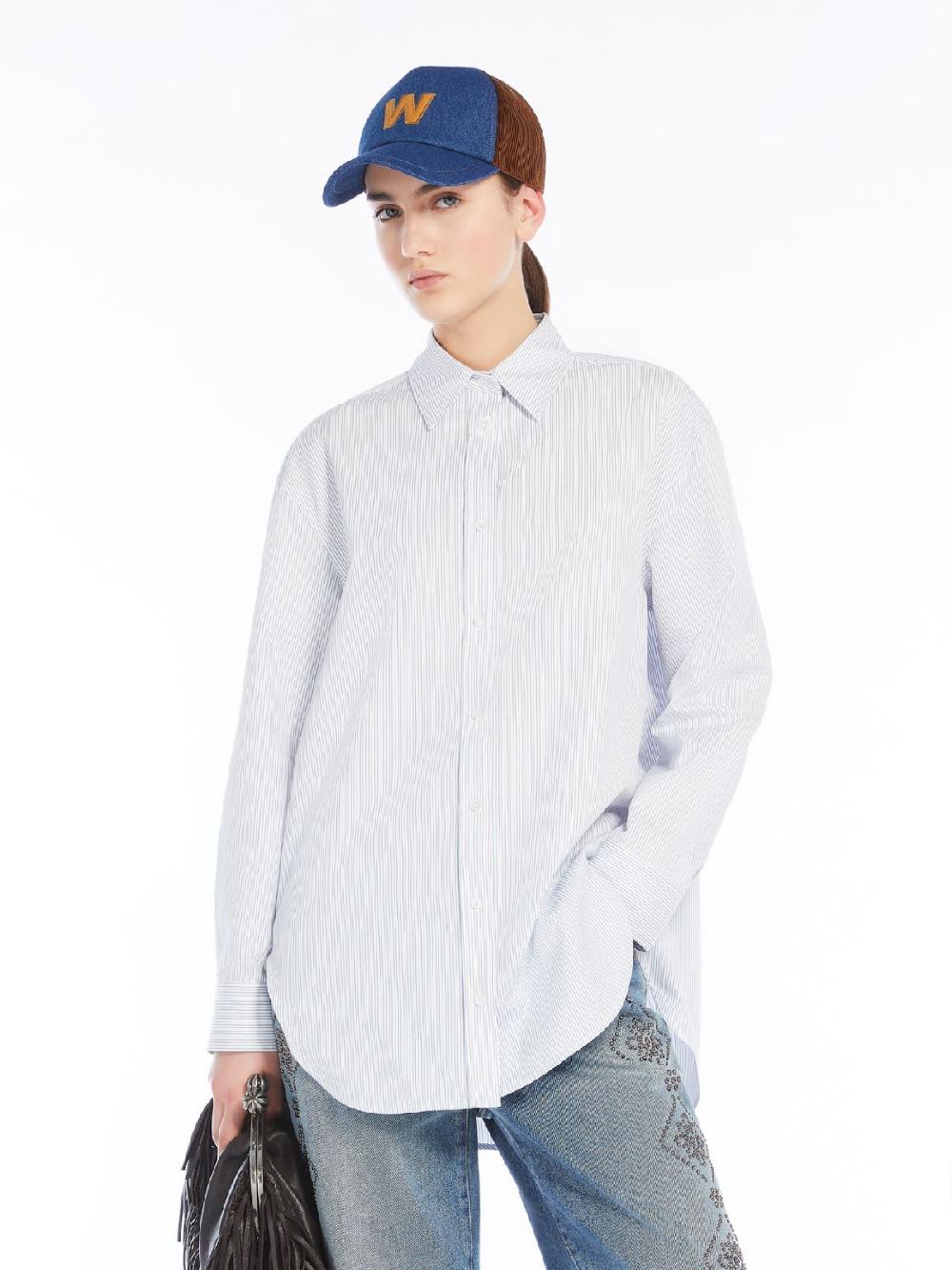 Weekend Camicia over in twill di cotone Nuova