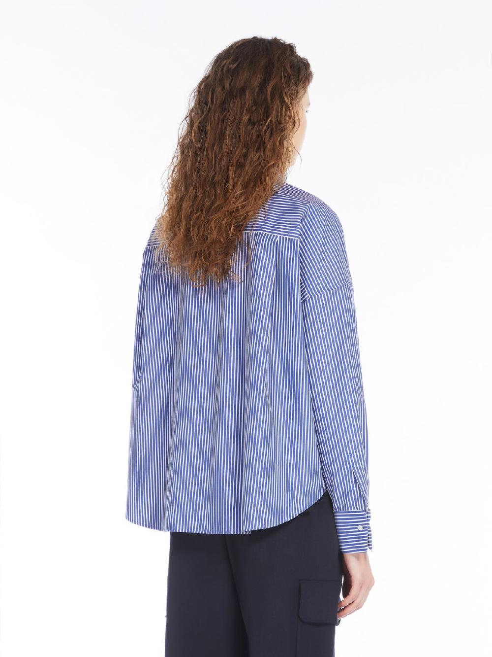 Weekend Camicia over in popeline Italy