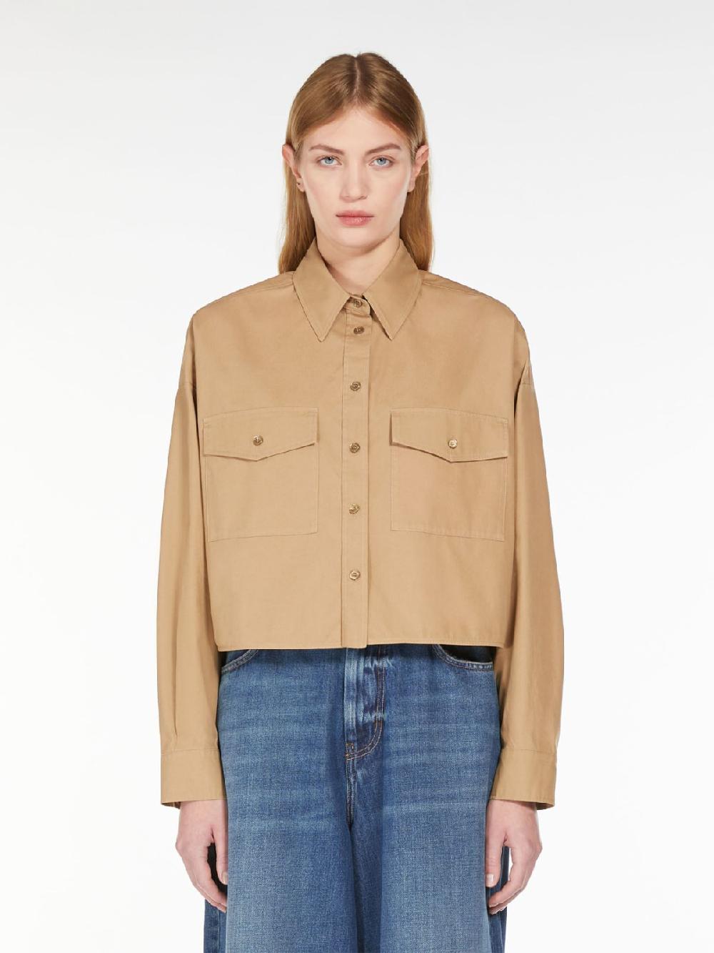 Weekend Camicia in cotone e twill stampato Italia