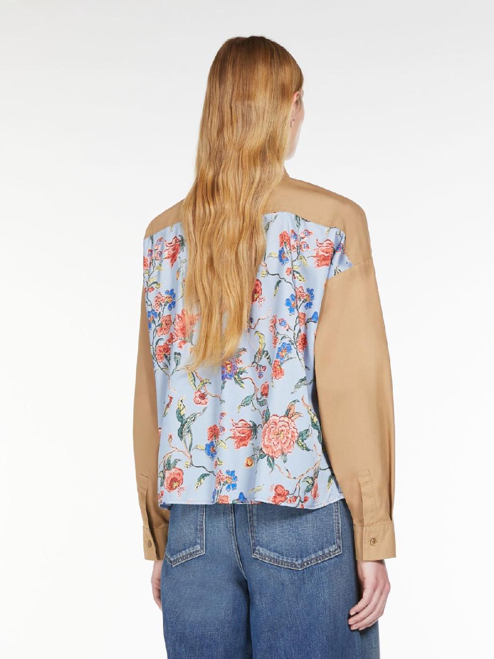 Weekend Camicia in cotone e twill stampato Italia