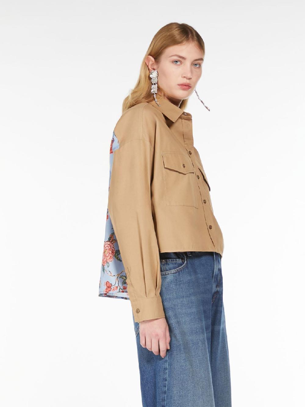 Weekend Camicia in cotone e twill stampato Italia