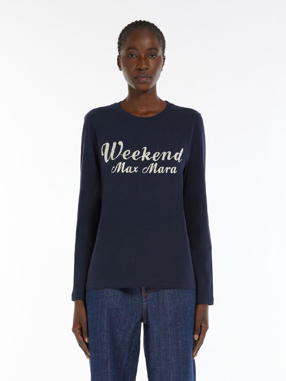 Weekend T-shirt in cotone con stampa Outlet