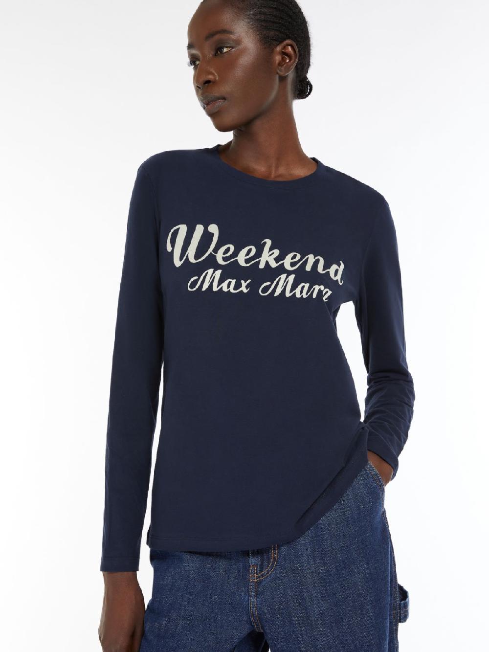 Weekend T-shirt in cotone con stampa Outlet