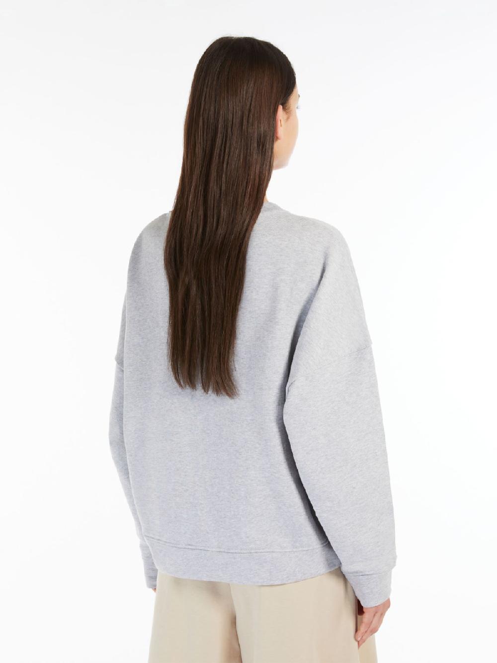 Weekend Felpa oversize in cotone Vendita Economica