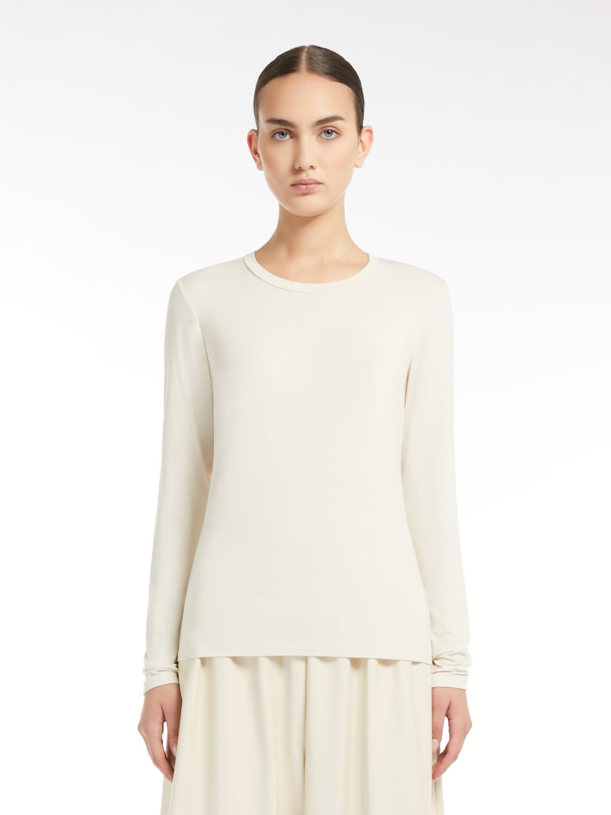 Weekend T-shirt aderente in jersey Vendite Flash