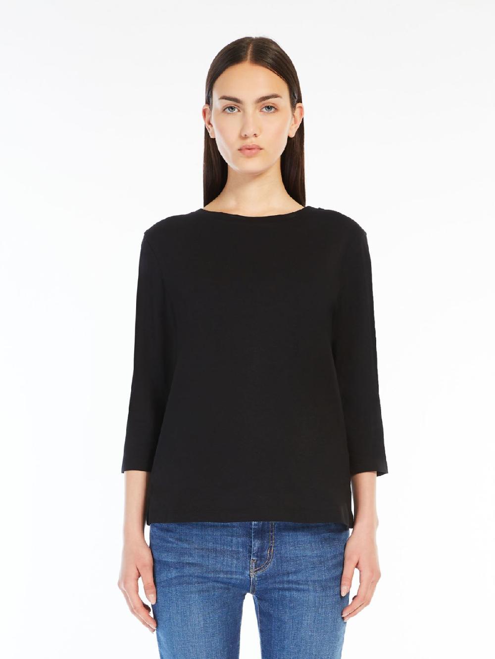 Weekend T-shirt a barchetta in jersey Moda