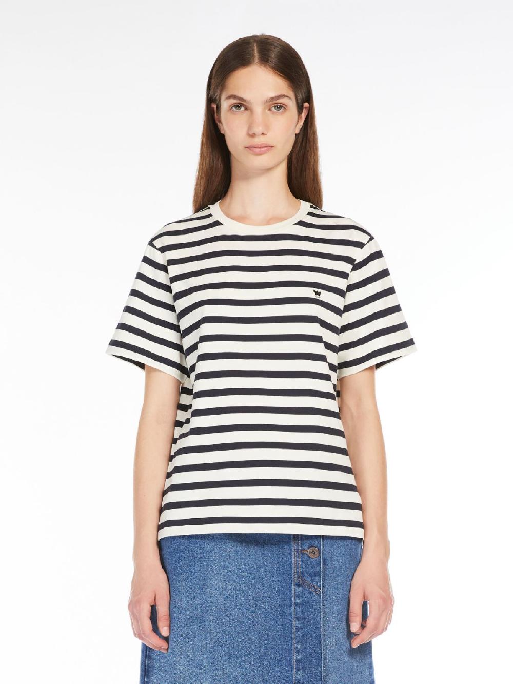 Weekend T-shirt in cotone con logo Italia