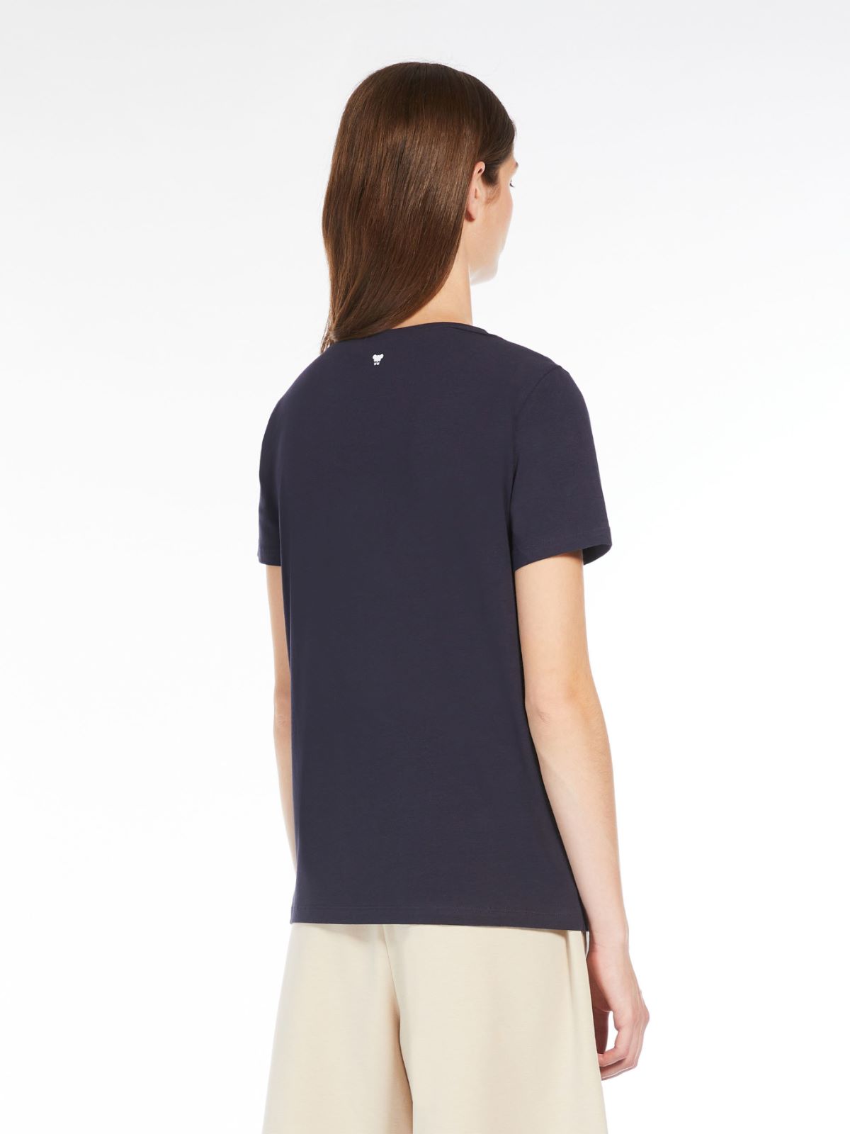 Weekend T-shirt basic in cotone stretch Only for today