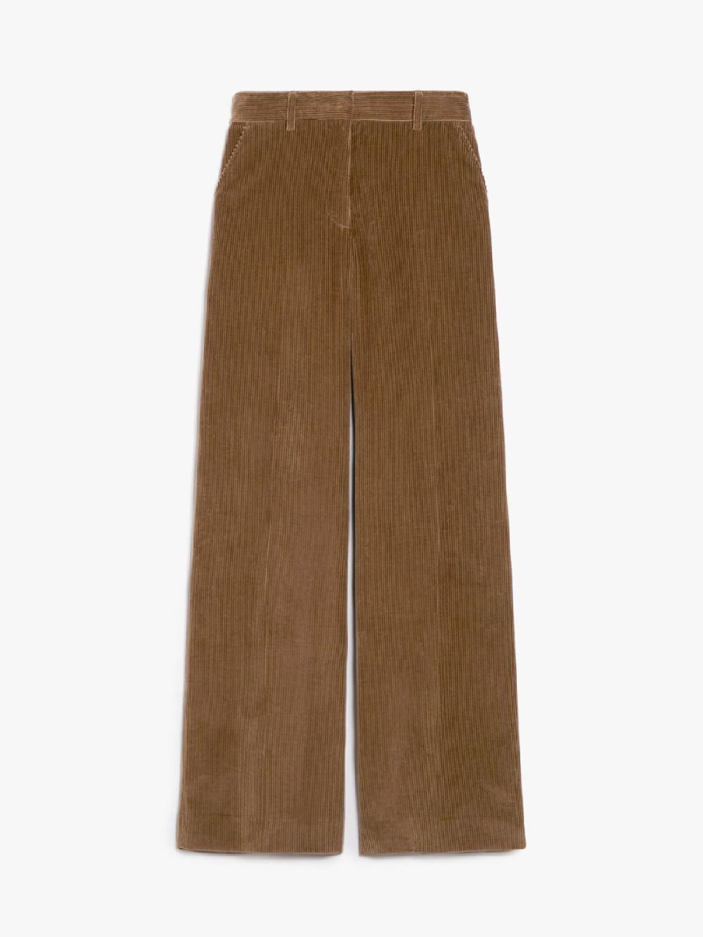 Weekend Pantalone wide leg in velluto Prezzo Ridotto