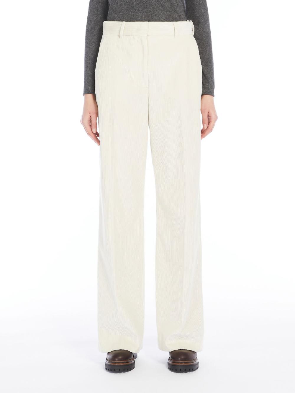 Weekend Pantalone wide leg in velluto Presa