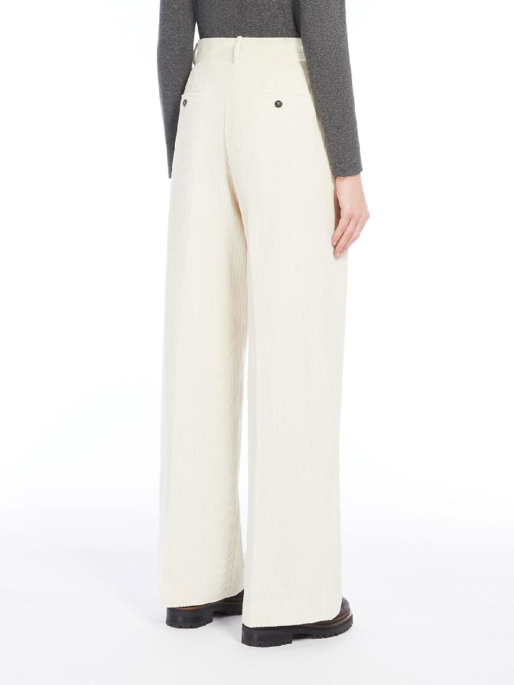 Weekend Pantalone wide leg in velluto Presa