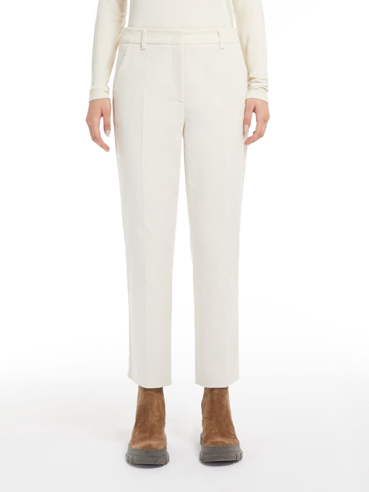 Weekend Pantalone in velluto a coste In Vendita