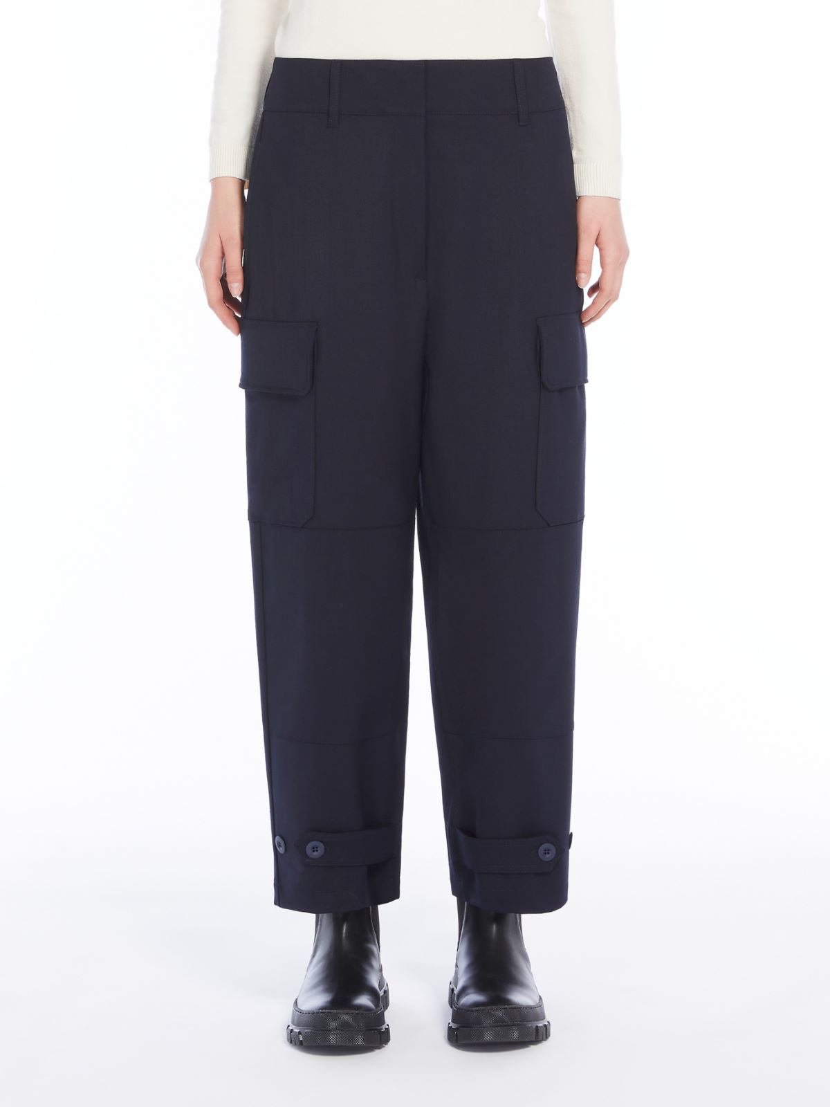Weekend Pantalone in lana tecnica Vendita Calda
