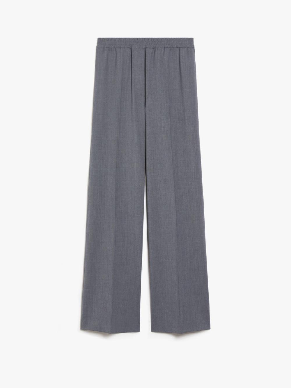 Weekend Pantalone in gabardina di lana In Saldo