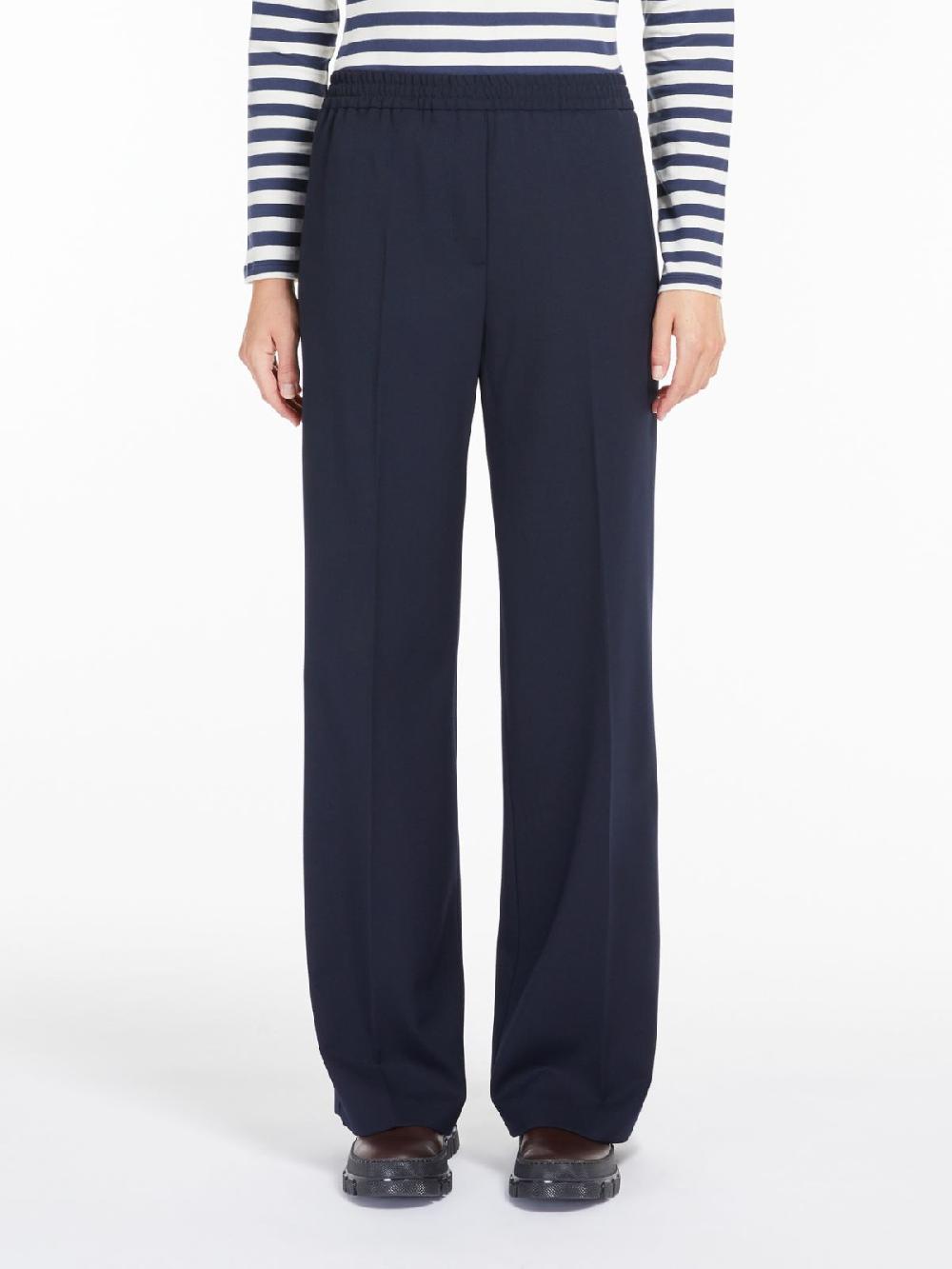 Weekend Pantalone in gabardina di lana Qualità