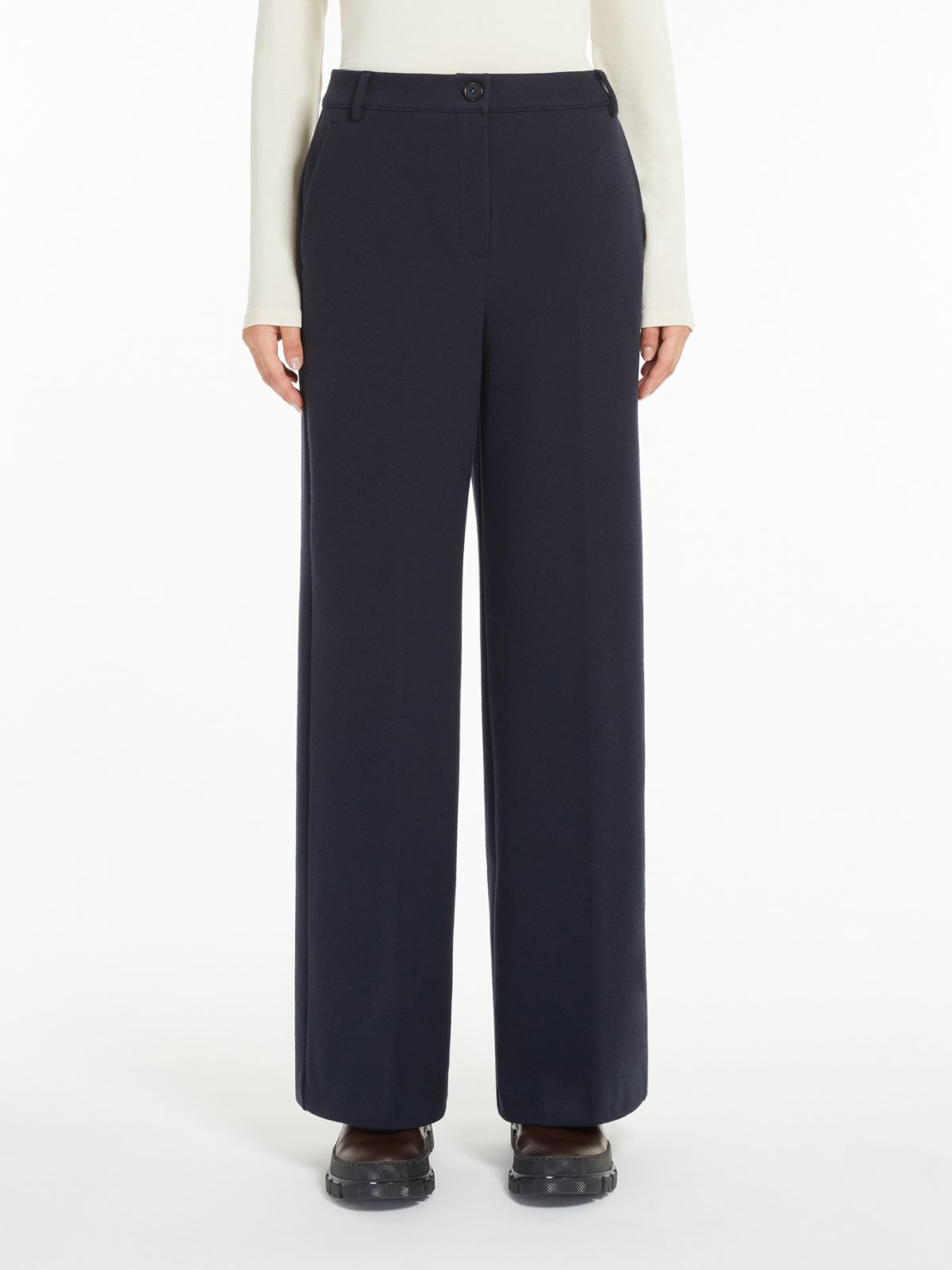 Weekend Pantalone in flanella jacquard Promozione