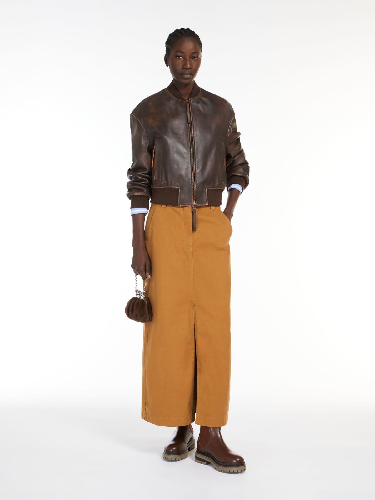 Weekend Gonna lunga in canvas