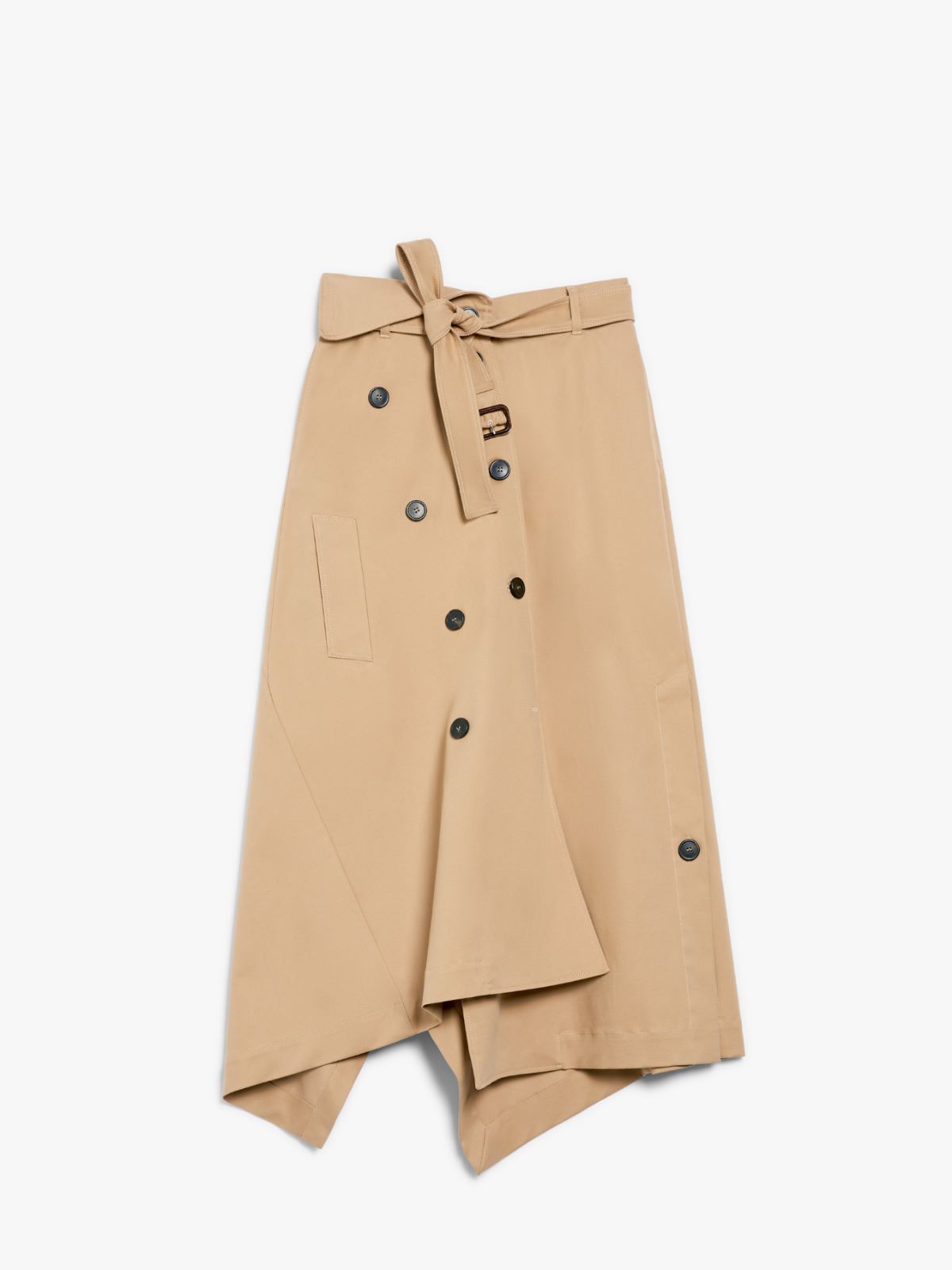 Weekend Gonna trench in gabardina di cotone Saldi Di Fabbrica