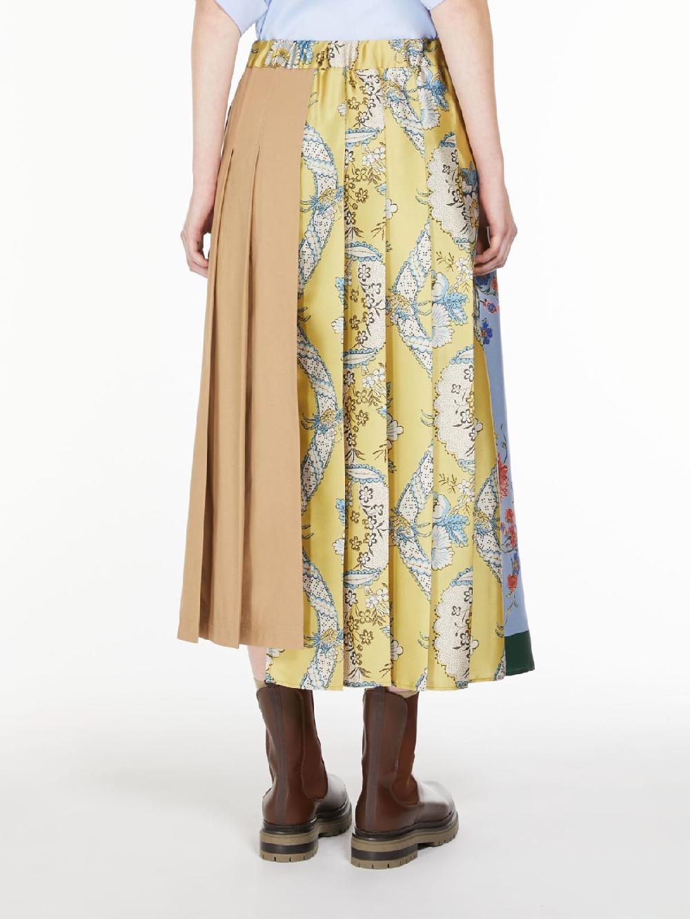 Weekend Gonna midi in tela e twill stampato I Più Venduti
