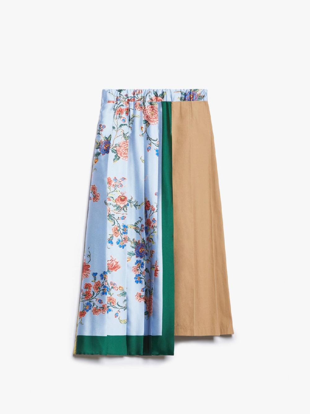 Weekend Gonna midi in tela e twill stampato I Più Venduti
