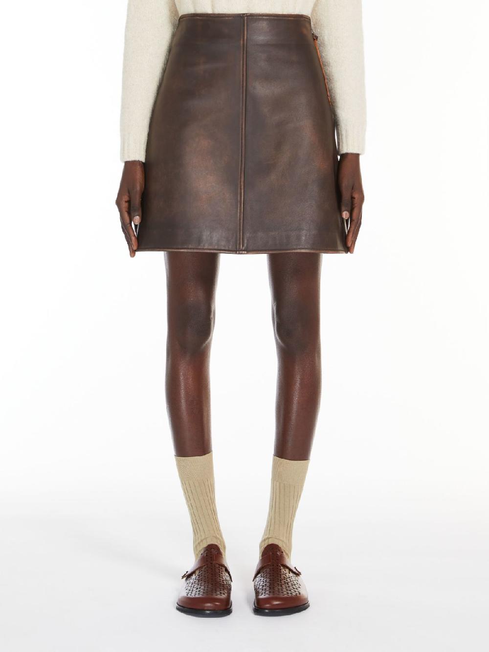 Weekend Gonna mini in pelle Vendite Flash