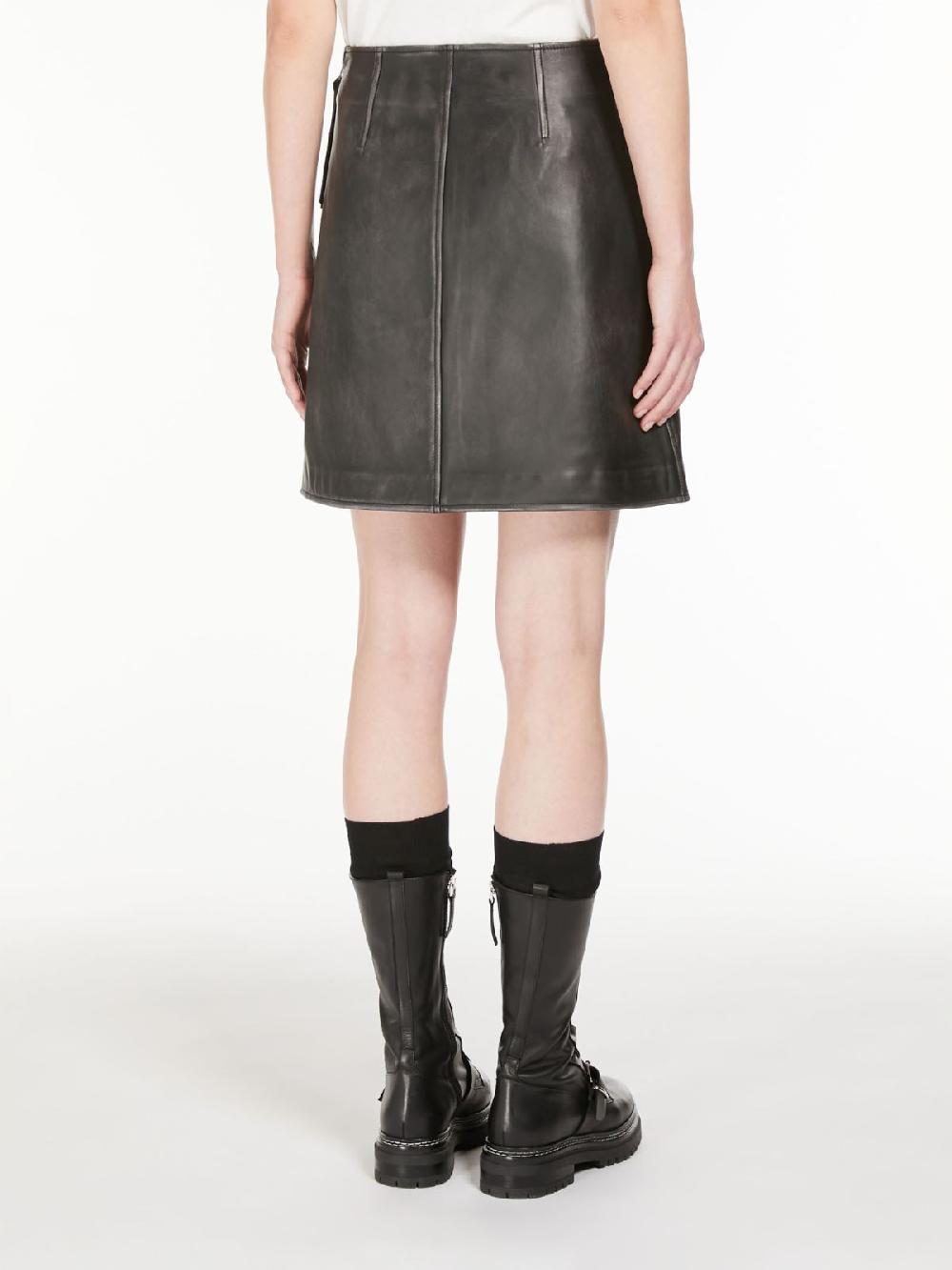 Weekend Gonna mini in pelle Nuova