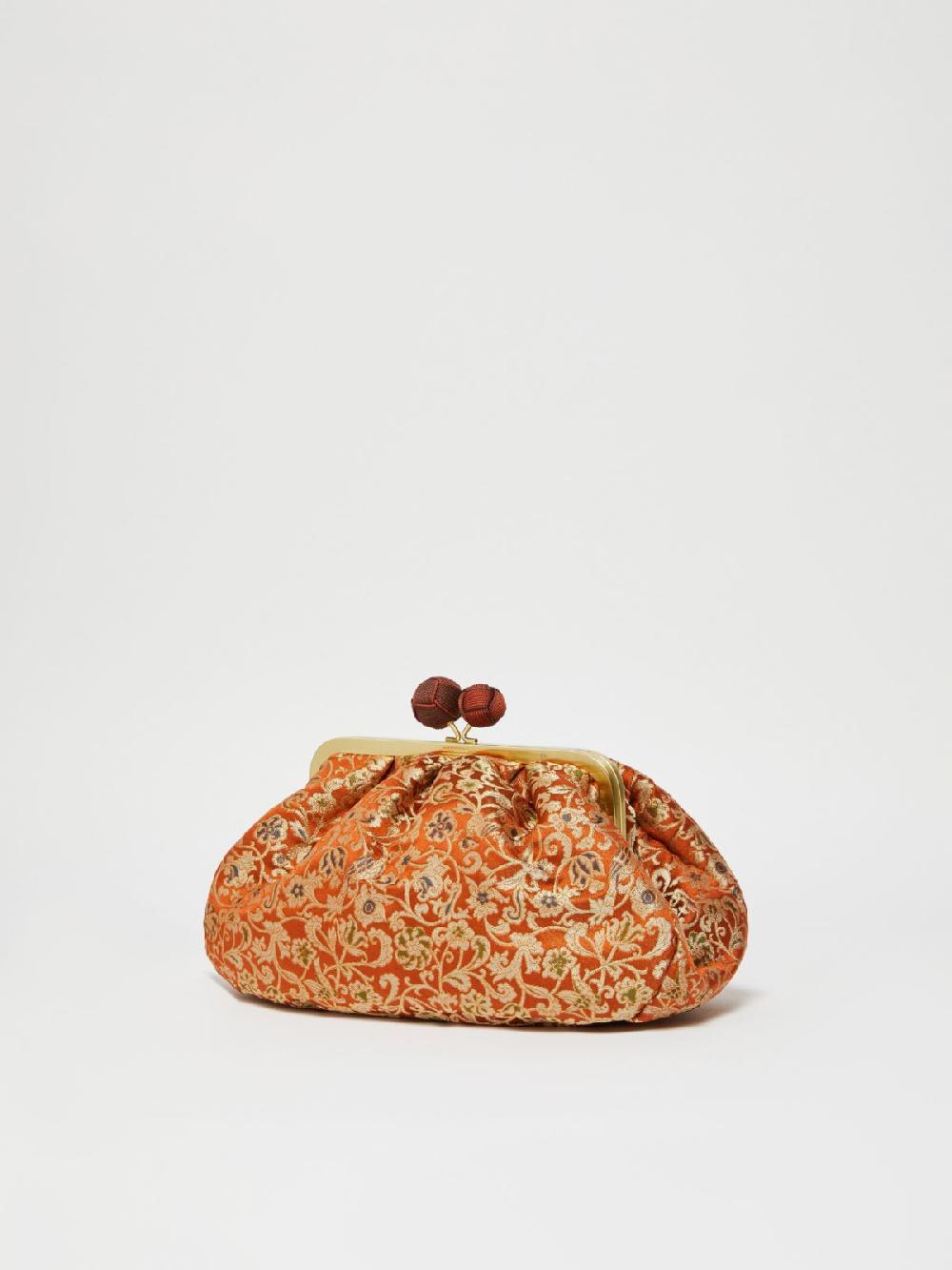 Weekend Pasticcino Bag Medium in seta jacquard In Linea