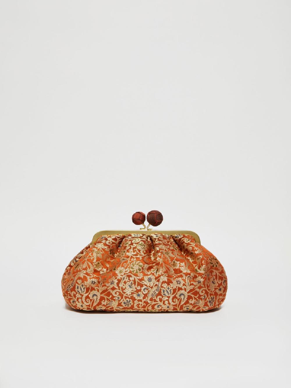 Weekend Pasticcino Bag Medium in seta jacquard In Linea