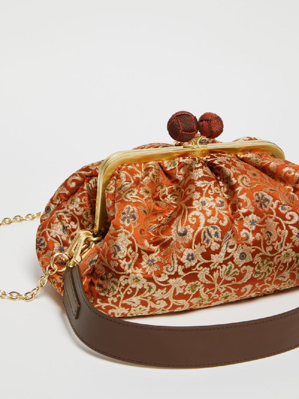 Weekend Pasticcino Bag Medium in seta jacquard In Linea