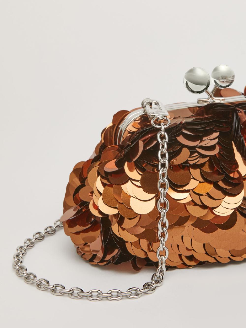 Weekend Pasticcino Bag Small con paillette Qualità Garantita