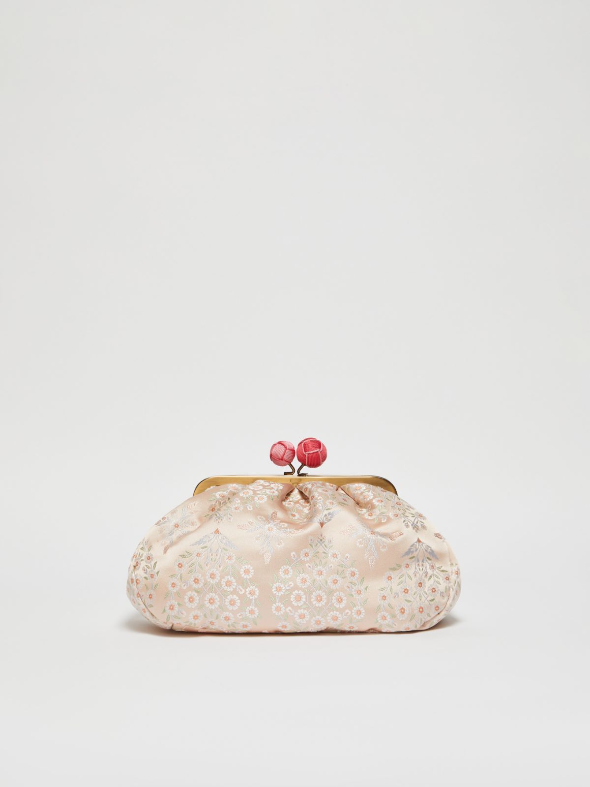 Weekend Pasticcino Bag Medium in seta jacquard Prezzo Ridotto