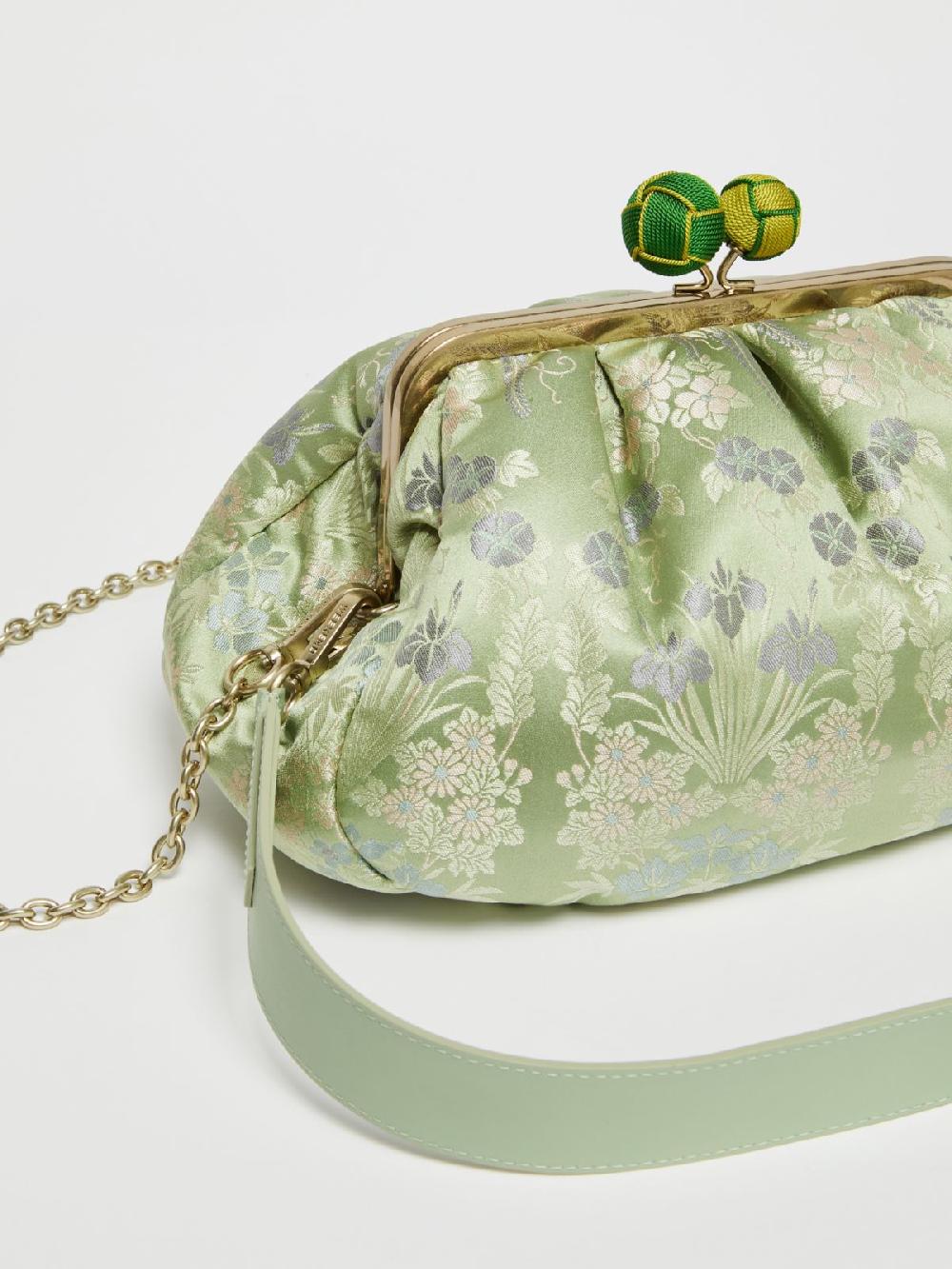 Weekend Pasticcino Bag Medium in seta jacquard Sottocosto