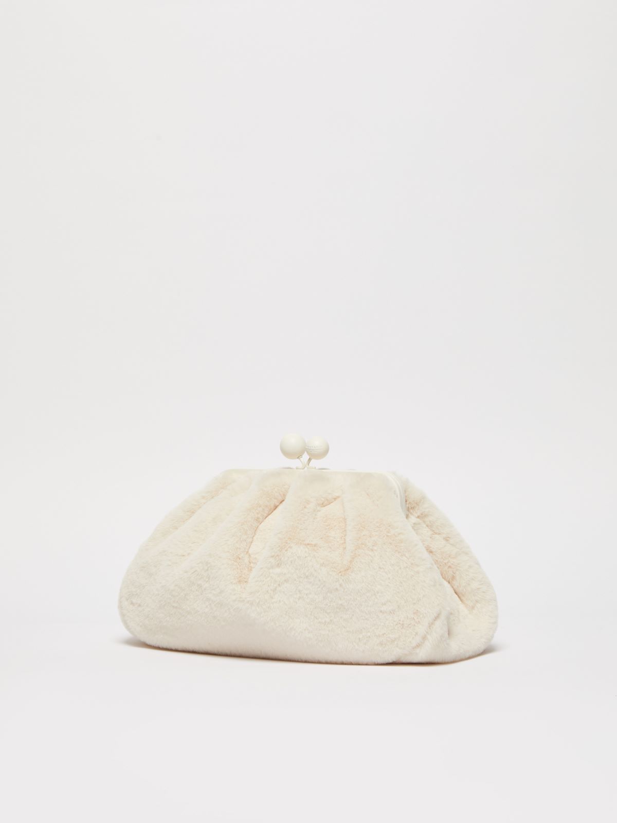Weekend Pasticcino Bag Medium in tessuto extra soft furry Convenienza