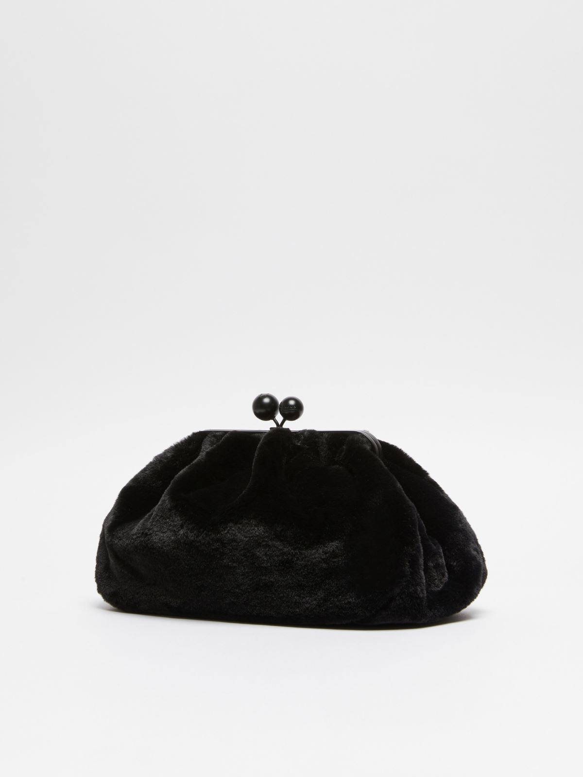 Weekend Pasticcino Bag Medium in tessuto extra soft furry Presa
