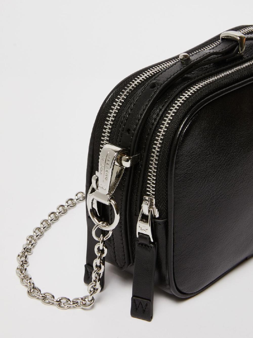 Weekend Mini bag in nappa lucida Offerta
