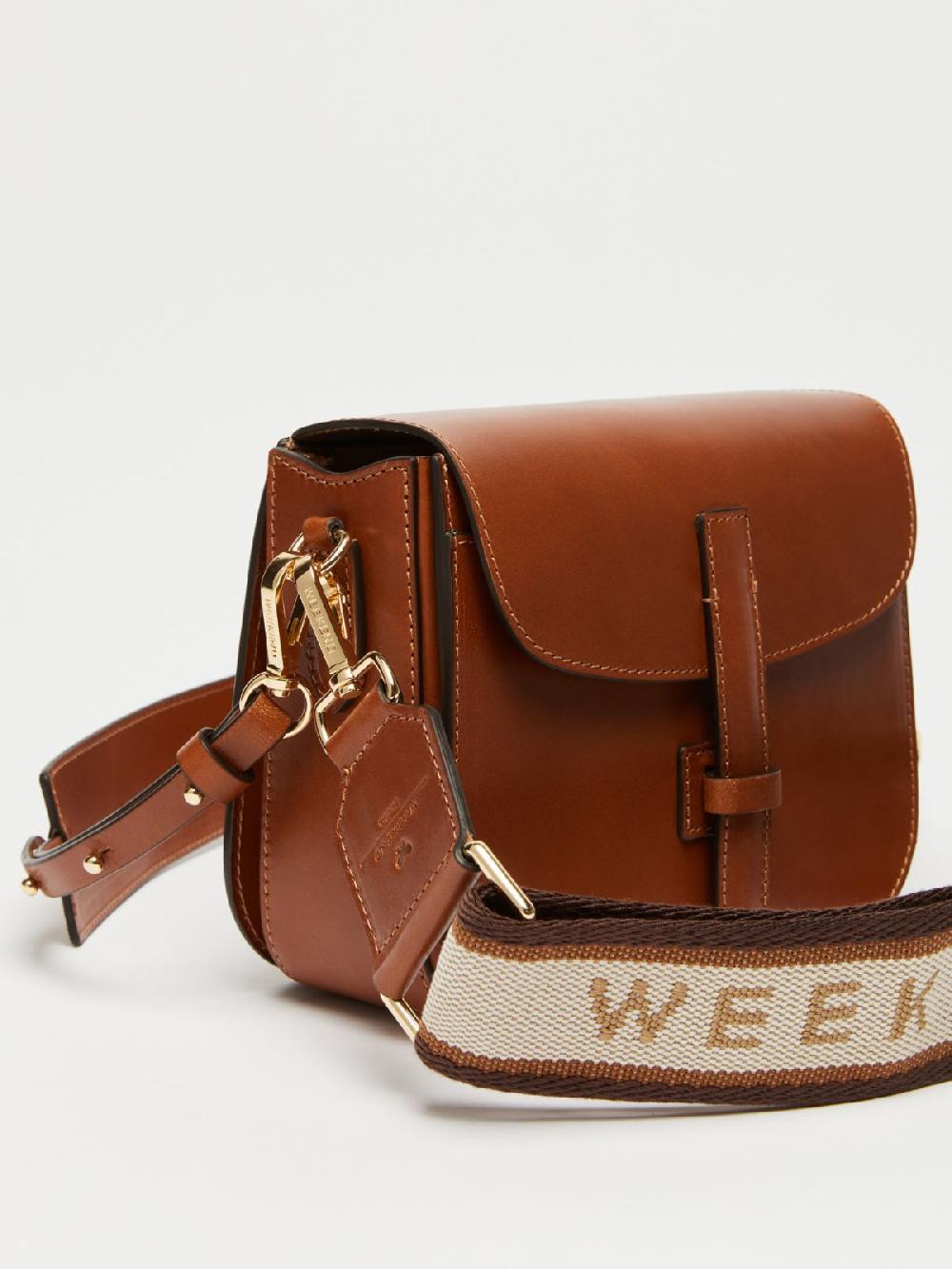 Weekend Borsa a tracolla piccola in cuoio Outlet