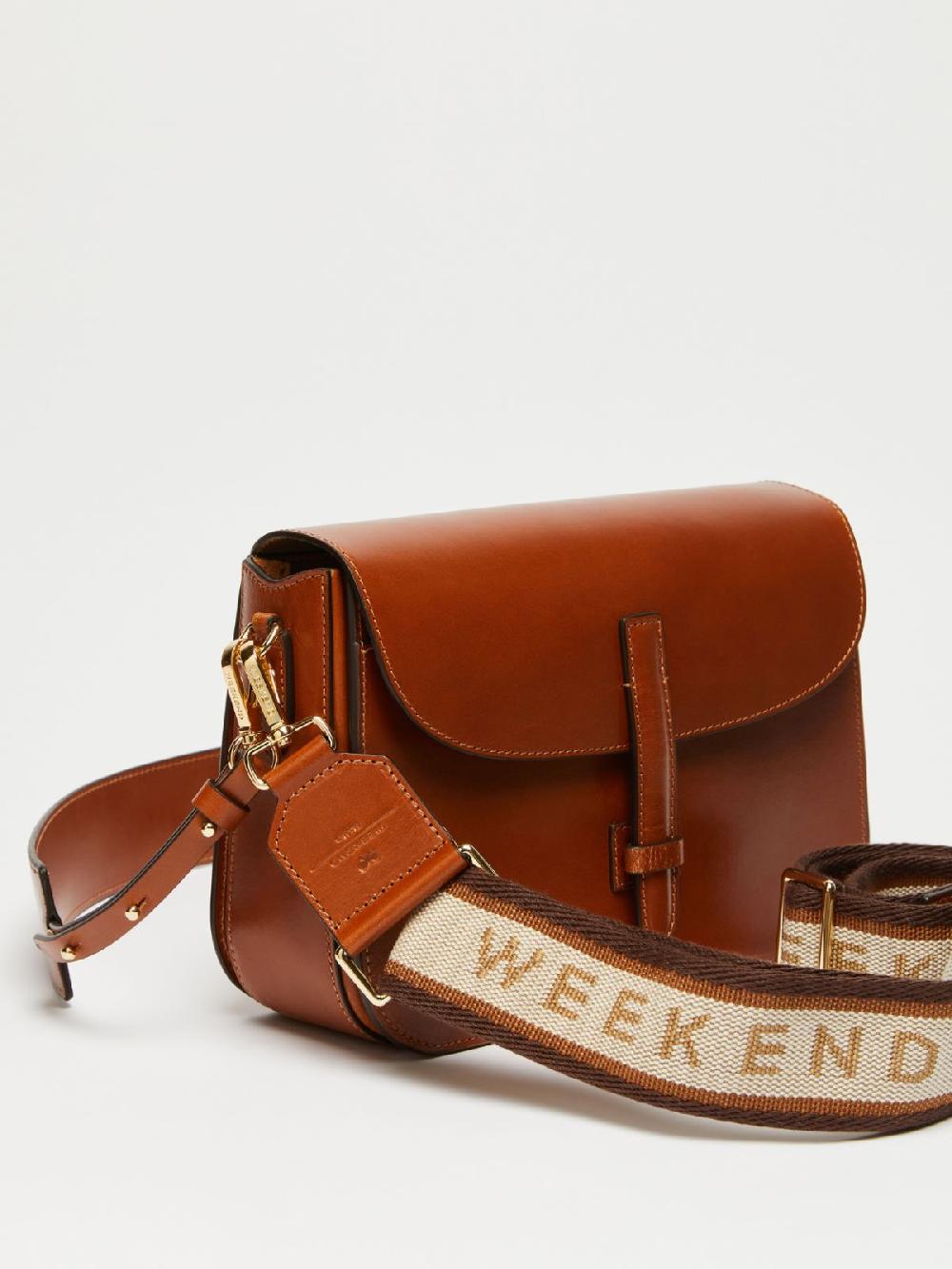 Weekend Borsa a tracolla in cuoio Saldi