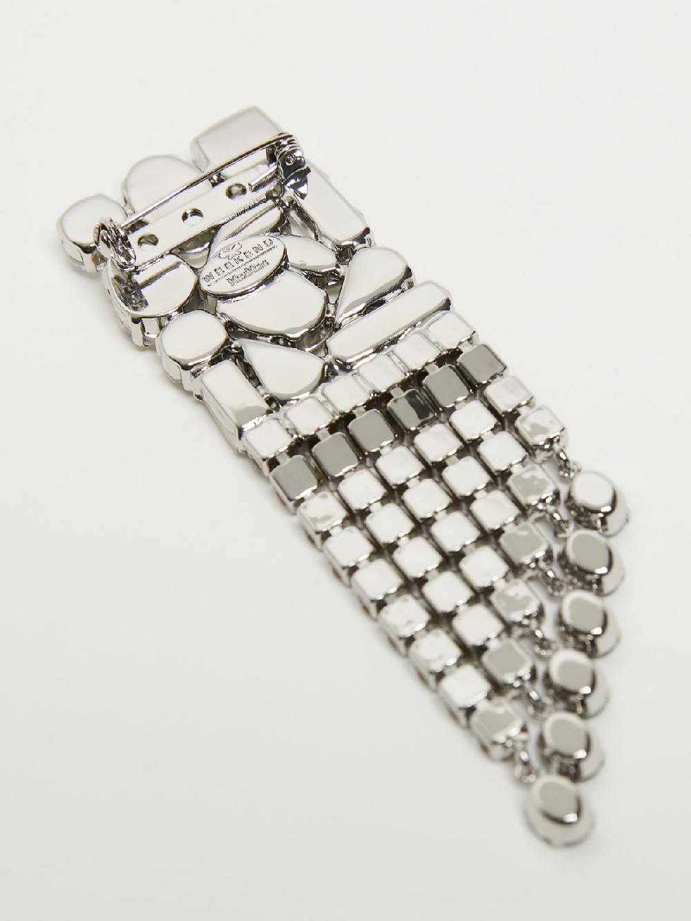 Weekend Spilla in metallo e strass Saldi
