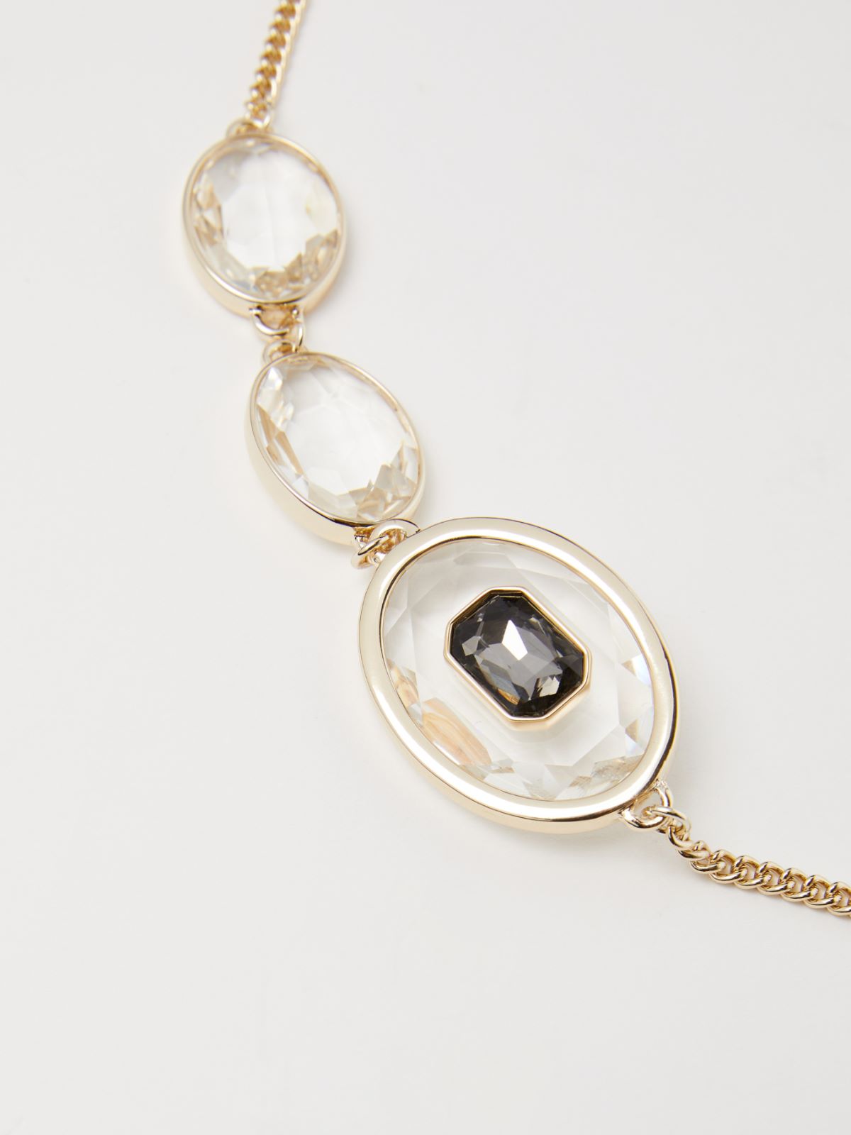 Weekend Collana doppio filo con pietre Promozione