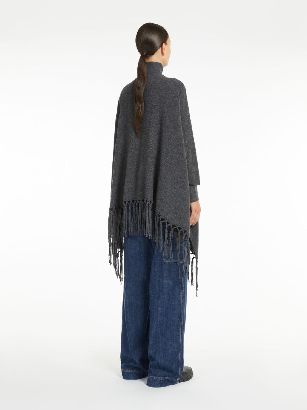 Weekend Poncho in pura lana Prezzo Ridotto