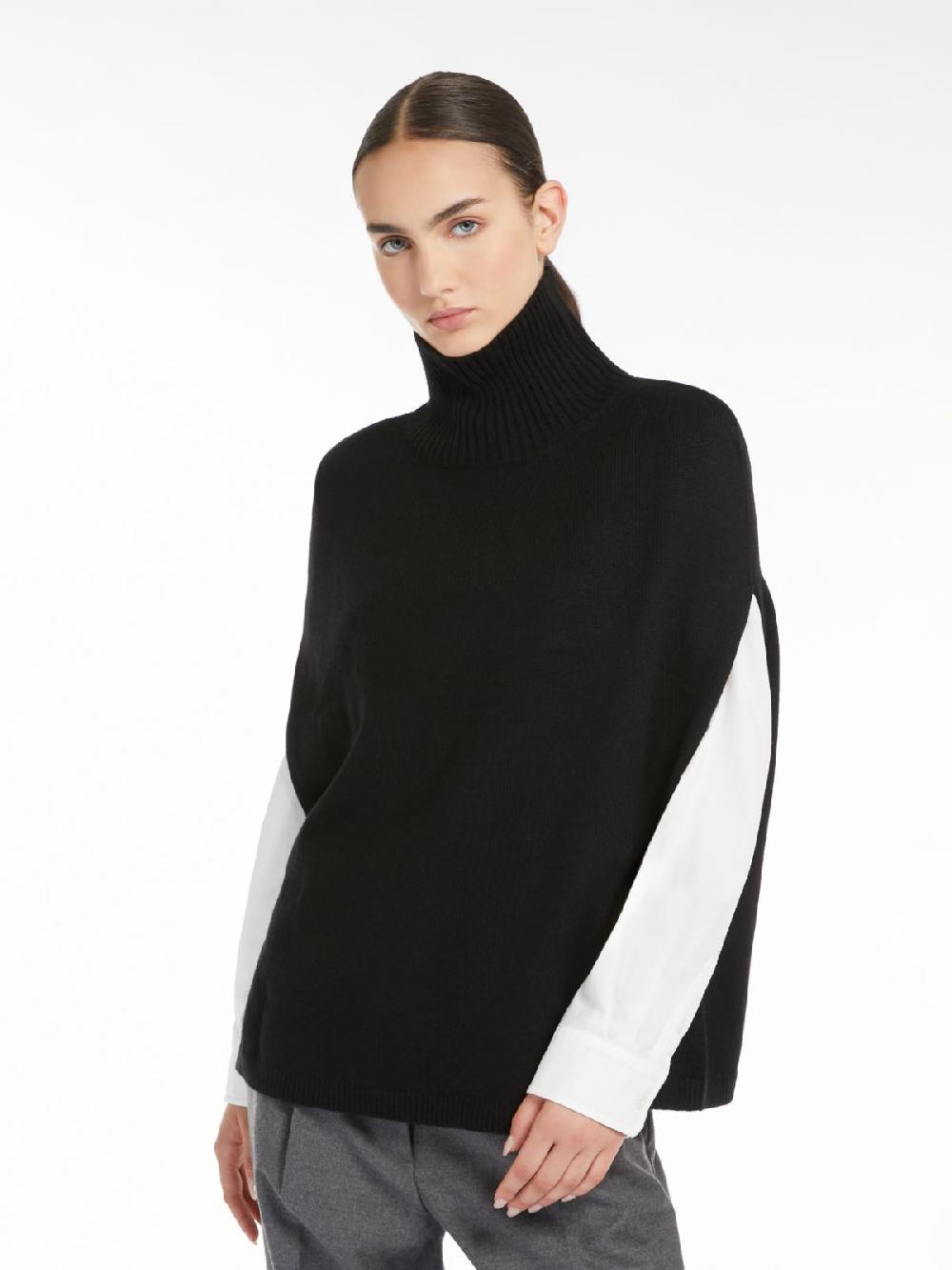 Weekend Poncho dolcevita in cachemire Italia