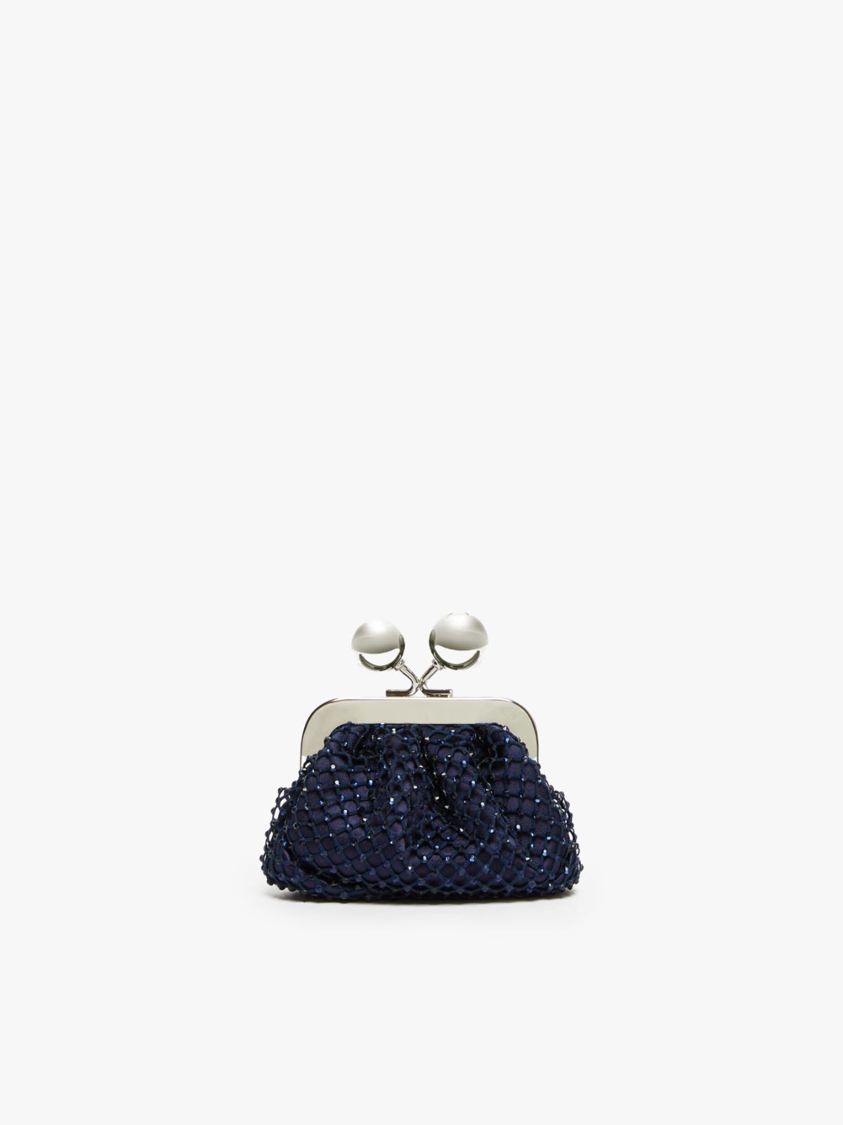 Weekend Pasticcino Bag Nano in raso con strass Soddisfazione Garantita