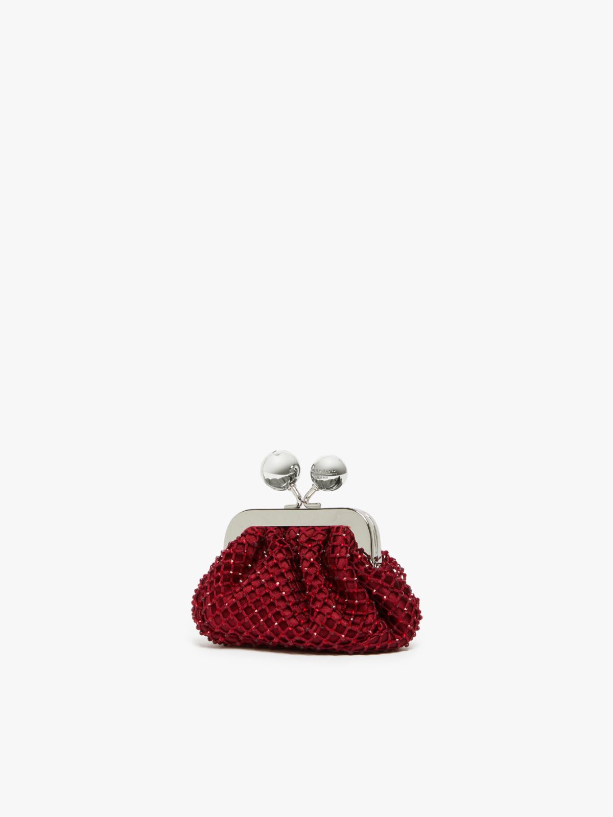 Weekend Pasticcino Bag Nano in raso con strass Qualità Garantita