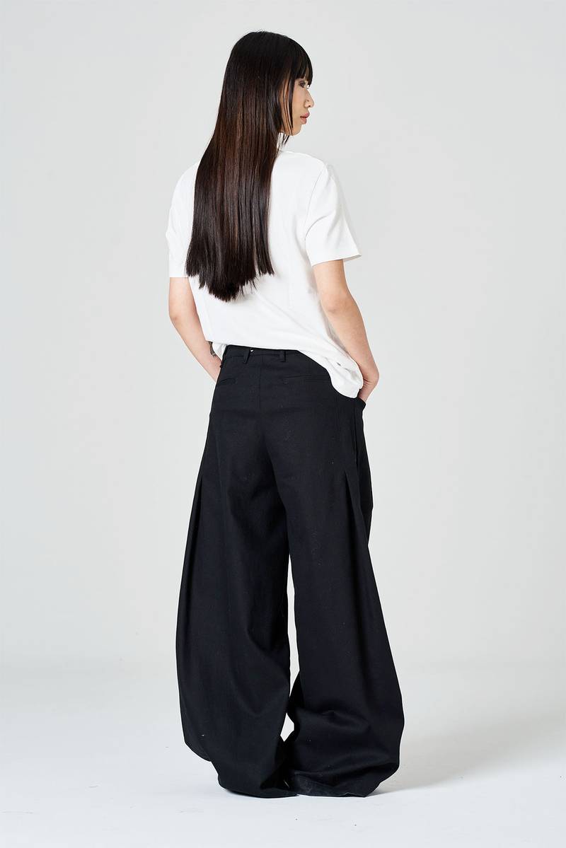 White sand Pantalone palazzo vita alta Negozi Online