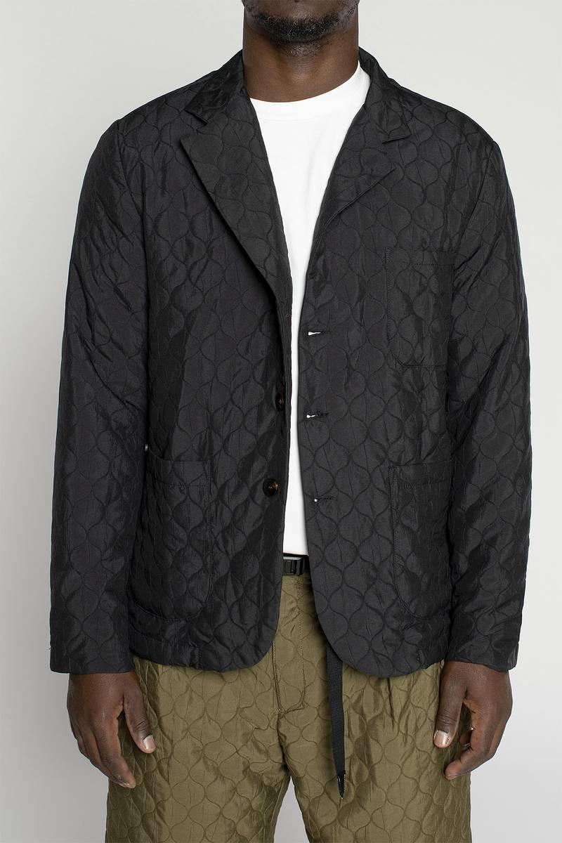 White sand Blazer in tessuto trapuntato 2025